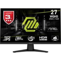 MSI MAG 274QF 27'' WQHD FLAT RAPID IPS 180Hz 0.5ms ADAPTIVE-SYNC Gaming Monitör