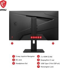 MSI G274QPX 27 RAPID IPS WQHD 240HZ 1MS G-SYNC GAMING MONITOR