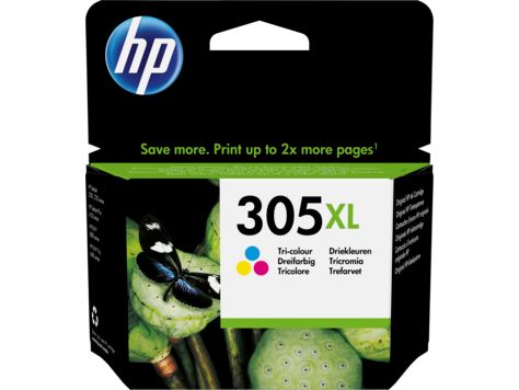 HP 3YM63AE (305XL) Yüksek Kapasiteli Üç Renkli Mürekkep Kartuşu (ORIGINAL)