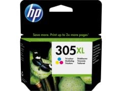 HP 3YM63AE (305XL) Yüksek Kapasiteli Üç Renkli Mürekkep Kartuşu (ORIGINAL)