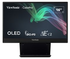 ViewSonic VP16-OLED 15.6 inç 1ms (Micro HDMI+Type-C) %100 DCI-P3 OLED Taşınabilir Profesyonel Monitör