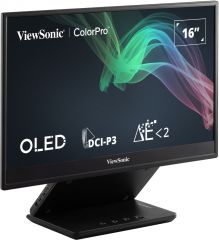 ViewSonic VP16-OLED 15.6 inç 1ms (Micro HDMI+Type-C) %100 DCI-P3 OLED Taşınabilir Profesyonel Monitör