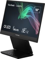 ViewSonic VP16-OLED 15.6 inç 1ms (Micro HDMI+Type-C) %100 DCI-P3 OLED Taşınabilir Profesyonel Monitör
