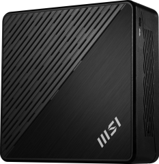 MSI CUBI N ADL-072XEU PROCESSOR N200 4GB RAM 128GB SSD DOS SIYAH MINIPC