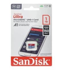 SanDisk Ultra 1TB 150MB/s microSDXC UHS-I Hafıza Kartı SDSQUAC-1T00-GN6MN