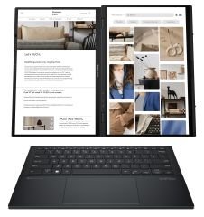 Asus Zenbook DUO UX8406 UX8406MA-PZ073W Intel Ultra 7 155U 16GB RAM 1TB SSD 14 inç OLED Dokunmatik Windows 11