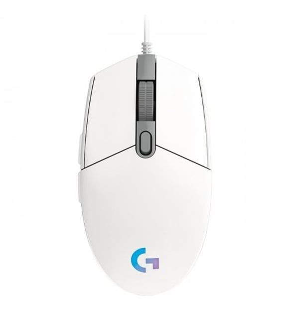 Logitech G102 Lightsync RGB Kablolu Oyuncu Mouse Beyaz 910-005824