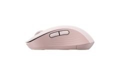 Logitech Signature M650 Küçük ve Orta Boy Sağ El Için Sessiz Kablosuz Mouse - Pembe 910-006254