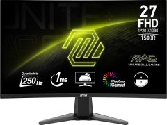 MSI MAG 27C6X 27'' FHD CURVE VA 250HZ(OC) 1MS ADAPTIVE-SYNC GAMING MONITOR