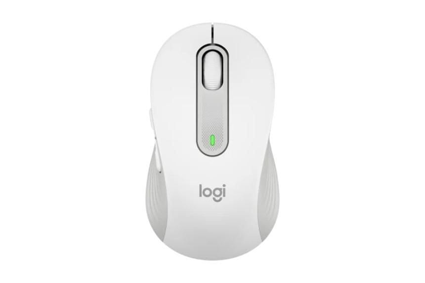 Logitech Signature M650 Büyük Boy Sağ El Için Sessiz Kablosuz Mouse - Beyaz 910-006238