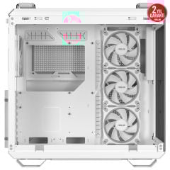 ASUS TUF Gaming GT502 Horizon Beyaz Tempered Glass USB 3.2 ATX Mid Tower Kasa 90DC0093-B19010