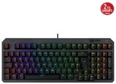 Asus TUF Gaming K3 Gen II Blue Switch TR Q Optik-Mekanik RGB IP57 Aura Sync Gaming Klavye 90MP0392-BKYA00