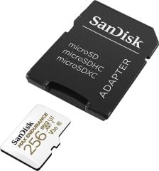 SanDisk Max Endurance 256GB 100/40MB/s microSDXC C10 V30 Adaptörlü Hafıza Kartı SDSQQVR-256G-GN6IA