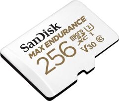 SanDisk Max Endurance 256GB 100/40MB/s microSDXC C10 V30 Adaptörlü Hafıza Kartı SDSQQVR-256G-GN6IA