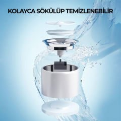 Petkit Eversweet 3 Pro Evcil Hayvan Kablosuz Pompalı Su Pınarı (BEYAZ)