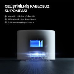 Petkit Eversweet 3 Pro Evcil Hayvan Kablosuz Pompalı Su Pınarı (BEYAZ)