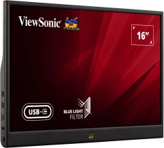 ViewSonic VA1655 15.6 inç 60Hz 7ms (Mini HDMI+Type-C) Full HD Taşınabilir Monitör