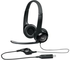 Logitech H390 USB Gürültü Önleyici Mikrofonlu Kulaklık - Siyah 981-000406