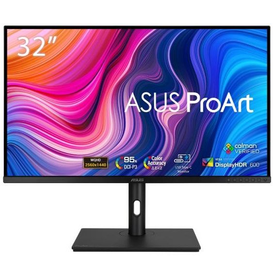 Asus ProArt PA328CGV 32'' 165Hz 5ms USB-C HDMI FreeSync Premium Pro Pivot HDR QHD IPS Monitör 90LM06R1-B01170