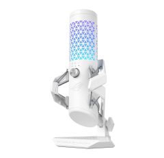 Asus ROG Carnyx Aura Sync RGB Profesyonel Kardiyoid Kondensatör Oyuncu Mikrofonu Beyaz 90YH03Z0-BAUA10