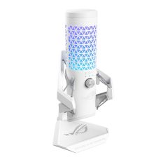 Asus ROG Carnyx Aura Sync RGB Profesyonel Kardiyoid Kondensatör Oyuncu Mikrofonu Beyaz 90YH03Z0-BAUA10