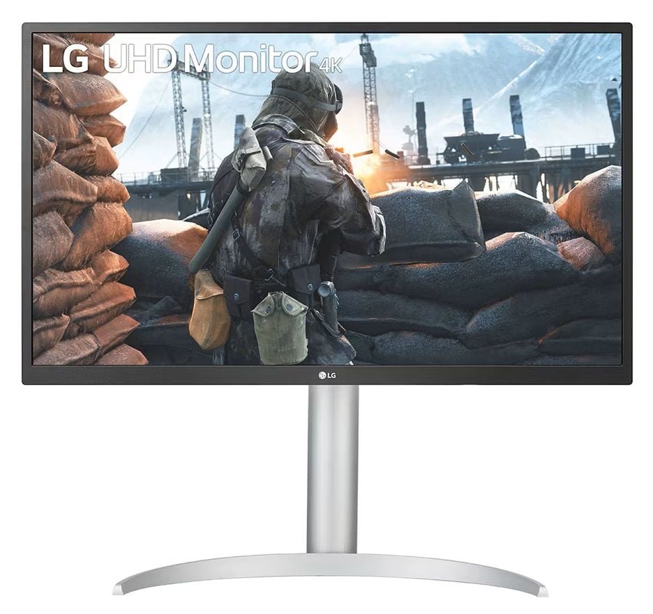 LG UHD 4K 27UP550P-W 27 inç UHD 60Hz 5ms Pivot Asansör AMD FreeSync USB Type-C 4K IPS Monitör