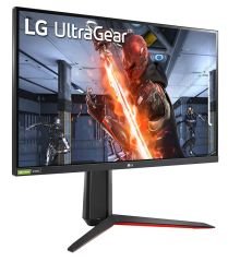 LG UltraGear 27GN65R-B 27 inç FHD 144Hz 1ms Pivot Asansör NVIDIA G-SYNC IPS Gaming Monitör