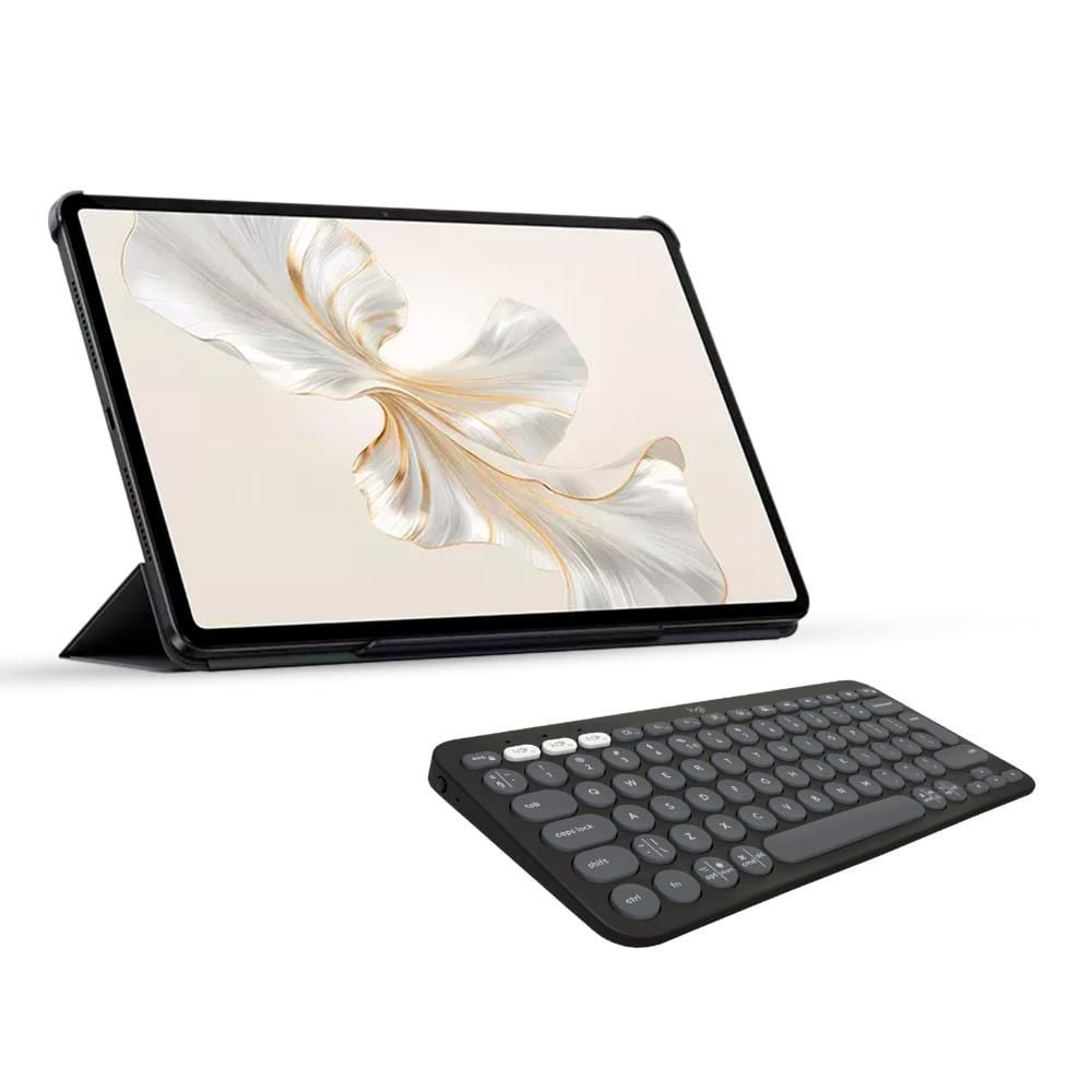 HONOR Pad 9 8GB 128GB Wifi 12'' Gri Tablet + Logitech Pebble Keys 2 K380s Bluetooth Klavye - Grafit 920-011859