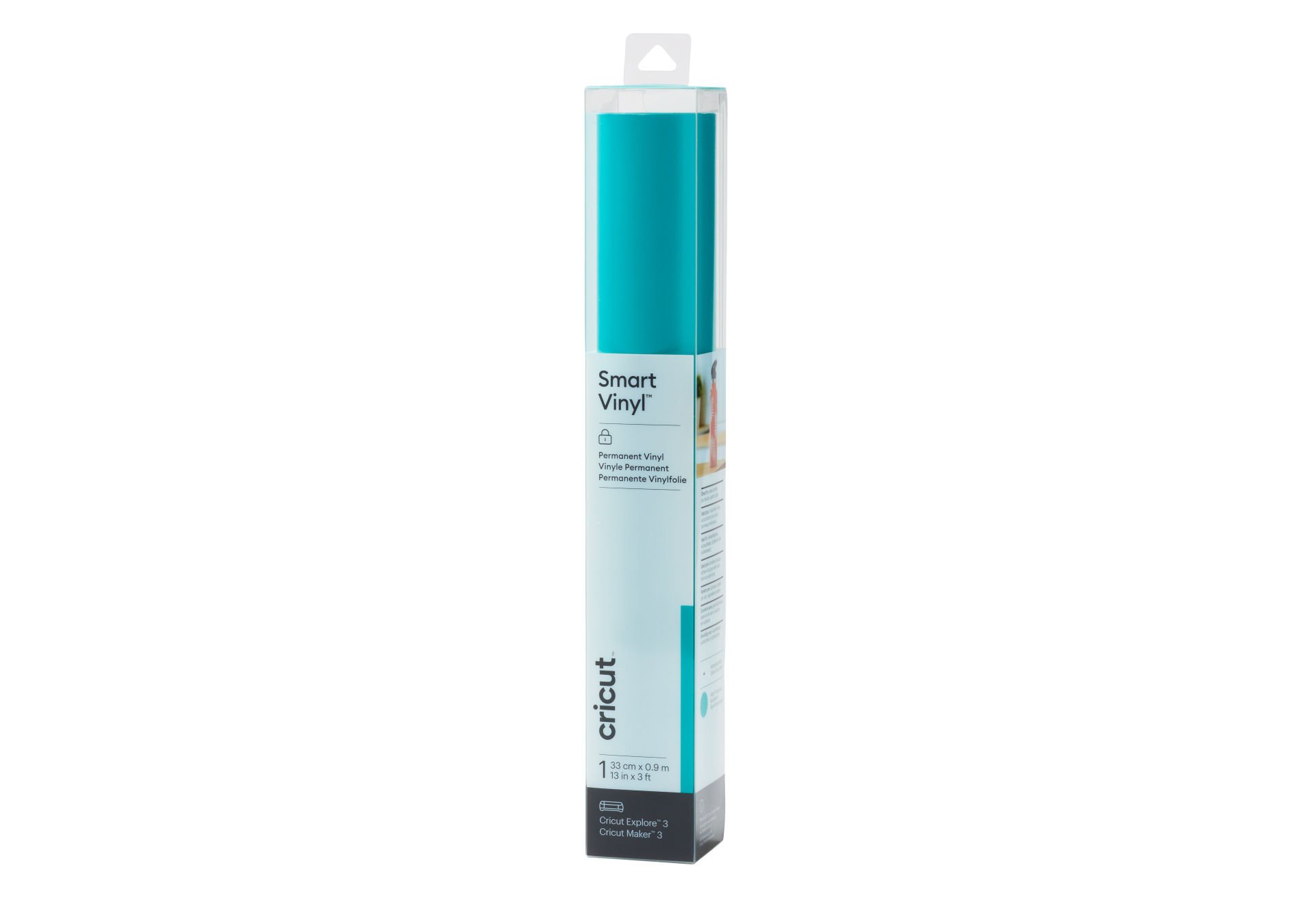 Cricut Smart Vinil Kalıcı 33X91CM 1 Sayfa Aqua 2008620