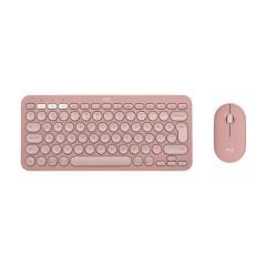 Logitech Pebble Keys 2 K380s Bluetooth Klavye -920-011861 + Logitech M350s Pebble 2 Kablosuz Sessiz Mouse-910-007014