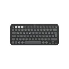 Logitech Pebble Keys 2 K380s Bluetooth Klavye-920-011859 + Logitech M350s Pebble 2 Kablosuz Sessiz Mouse-910-007015