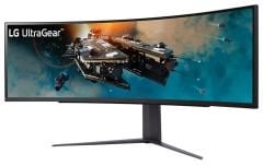 LG UltraGear 49GR85DC-B 49 inç Dual QHD 240Hz 1ms Asansör AMD FreeSync Premium Pro VA Curved Gaming Monitör