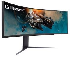 LG UltraGear 49GR85DC-B 49 inç Dual QHD 240Hz 1ms Asansör AMD FreeSync Premium Pro VA Curved Gaming Monitör