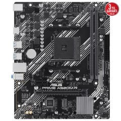 AMD A520 Ryzen AM4 micro-ATX Anakart, M.2 desteği, Realtek 1GB Ethernet, HDMI, SATA 6 GBPS 90MB1H60-M0EAY0