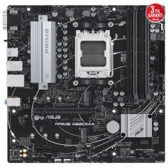 Asus MB PRIME A620M-A-CSM AMD AM5 DDR5 6400 DP HDMI VGA Çift M2 USB3.2 AURA RGB Anakart 90MB1F10-M0EAYC