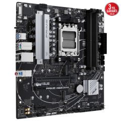 Asus MB PRIME A620M-A-CSM AMD AM5 DDR5 6400 DP HDMI VGA Çift M2 USB3.2 AURA RGB Anakart 90MB1F10-M0EAYC