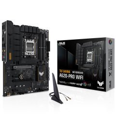 MB Asus TUF Gaming A620-PRO WIFI AMD A620 AM5 6400MHz DDR5 M2 HDMI Usb 3.2 RGB ATX Anakart 90MB1FR0-M0EAY0