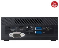 Asus PN41 S1-BC463AV Intel N5105 4GB RAM 128GB SSD Windows 11 Pro Mini Masaüstü PC 90MS0271-M00BE0