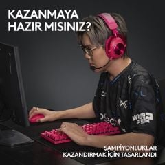 Logitech G PRO X Superlight 2 Lightspeed Kablosuz Oyuncu Mouse - Pembe 910-006798