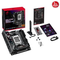 MB ASUS ROG STRIX B850-I GAMING WIFI AMD B850 AM5 DDR5 6400 DP HDMI 3X M2 USB3.2 WİFİ 6E BT AURA RGB 90MB1K30-M0EAY0