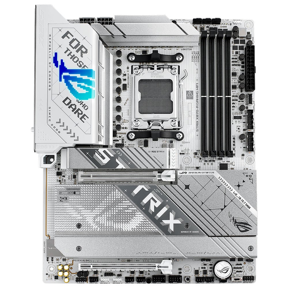 MB Asus Rog Strix X870-A Gaming WIFI AMD X870 AM5 800MHz DDR5 M2 ATX Anakart 90MB1IF0-M0EAY0