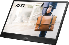 MSI PRO MP161 E2U 15.6'' FHD FLAT IPS 60HZ 4MS ADAPTIVE-SYNC PORTATIF MONITOR