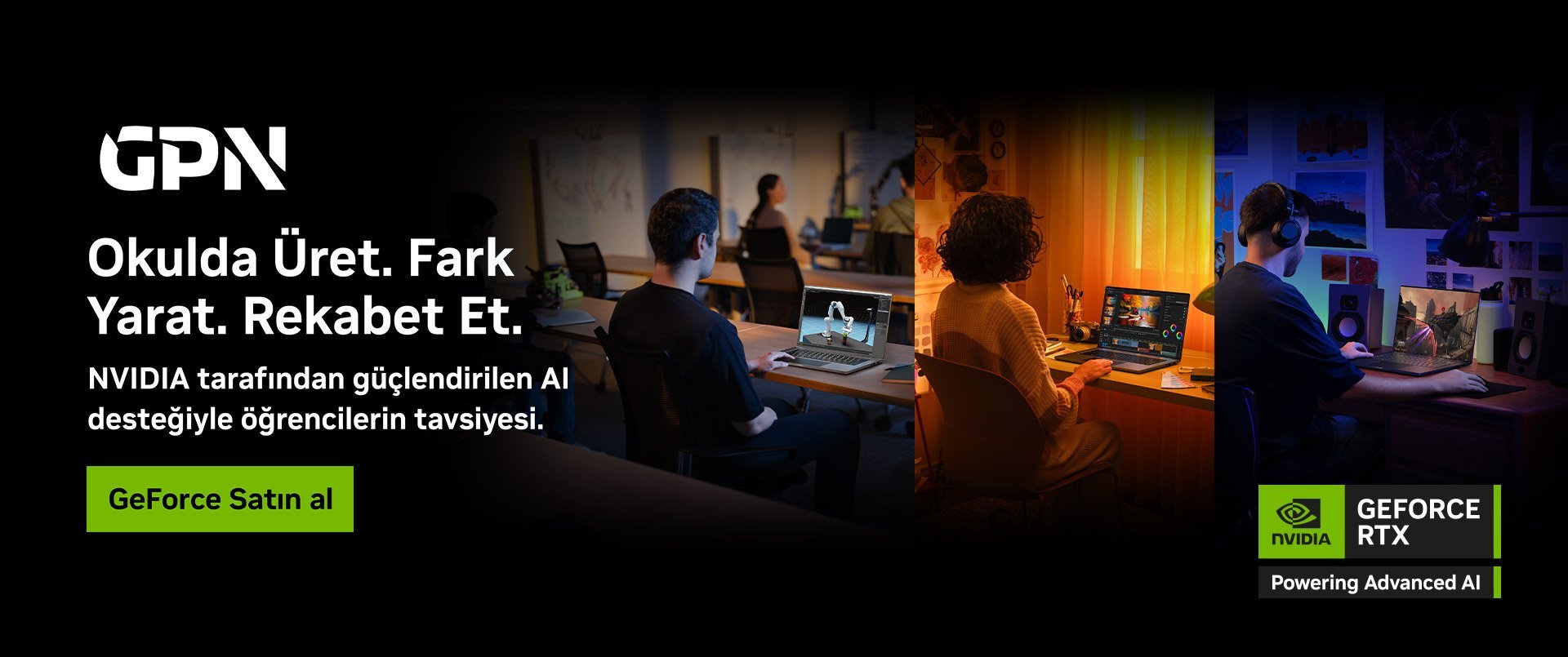 GeForce RTX ile Okula Dönüş Fırsatları