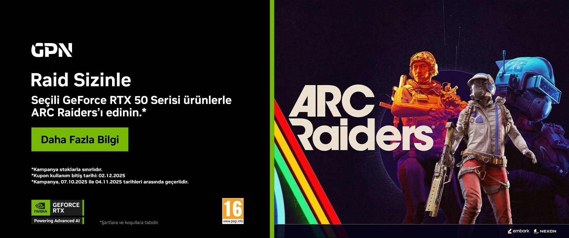 NVIDIA ARC Raiders Game Campaign