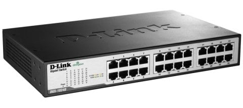 D-LINK 24 PORT GIGABIT YÖNETİLEMEZ METAL KASA SWITCH