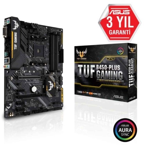 Asus TUF B450-PLUS GAMING DDR4 S+V+GL AM4 (mATX)