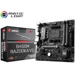 MSI B450M BAZOOKA V2 DDR4 3466Mhz S+GL AM4 (mATX )