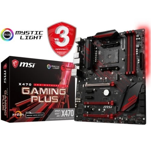 MSI X470 GAMING PLUS DDR4 S+V+GL AM4 (ATX)