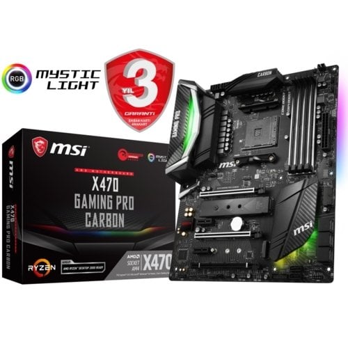 MSI X470 GAMING PRO CARBON DDR4 S+V+GL AM4 (ATX)