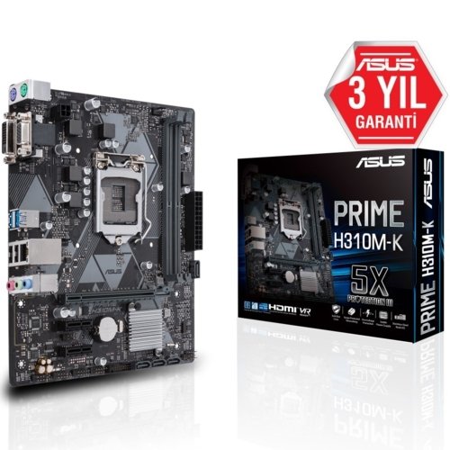 Asus PRIME H310M-K R2.0 DDR4 2666MHz S+V+GL 1151p8